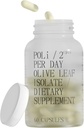 FOR ALDRIG Young Poli | Olive Leaf Extract Dietary Supplement | 10 mg Hydroxytyrosol, 100 mg Oleuropein | Immune Support Supplement | Hellas Manufacturing | Flaske av 60 Vegan Capsules (30 serveringer)
