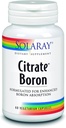 Solaray Biocitrat Bor Supplement, 3 mg, 60 greve