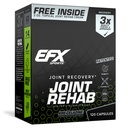 EFX Sports Joint Rehab Recovery Kit | drevet av Kre-Celazin® | for mobilitet og felles helse | 120 Kapsler Kre-Alkalyn Creatine + 2 oz Topical Cream