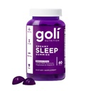 Goli Dreamy Sleep Gummy - 60 greve - Melatonin, vitamin D, magnesium og sitron Balm ekstrakt - Gelatin-fri, glutenfri, vegansk og ikke-GMO