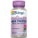 SOLARAY Melk Thistle Seed Extract 350 mg Garantert til å inneholde 80% Silymarin, Tradisjonell leverstøtte, Vegan & Lab Verifisert for kvalitet, 60 dagers pengene-tilbake garanti, 30 serveringer, 30 Vegkaps