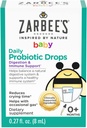Zarbee Baby Probiotic Drops, Daily Digestive + Immune Support, Nyfødte spedbarn & opp, 0.27 Fl Oz