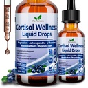 Cortisol kosttilskudd for kvinner og menn, 17-i-1 kortisol Reduser Detox Manager v. Magnesium Glycinate Ashwagandha, L-theanin, Fosfatidyserin, Hormon balansert for kvinner, Recess Mood Focus, Søvn