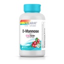 SOLARAY D-Mannose med CranActin, 60 vegetariske kapsler