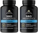 Gamle Nutrition Probiotika, SBO Probiotika Ultimate 50 milliarder CFU*/Serving, Digestive og immune støtte, Glutenfri, Gamle Superfoods Blende, Krympet 60 kapsler (2 pakke)