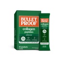 Bulletproof Unflavored Collage Peptides pulverpakker, pakke med 15, Grass-Fed Collage Protein og Aminosyrer for hud, bein og felles støtte, pastur hevet, Ingen tilsatt hormoner