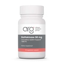 Allergi forskning gruppe Nattokinase 50mg Supplement - renset og innkapslet Nattokinase, avledet fra Natto, vegetariske kapsler - 90 greve