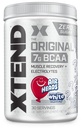 Scivation Xtend XTEND Original BCAA pulver Airheads Candy Flavor, 7g BCAA og 2,5g L-Glutamine, sukker gratis post trening muskel gjenoppretting drikke med Aminosyrer for menn og kvinner, 30 serveringer