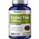 NusaPure Essiac Te 1350 mg 180 Veggie Caps (vegetarisk, ikke-GMO)