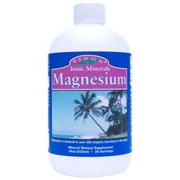 Edon flytende magnesiumkonsentrat - Ionic Magnesium Drops Supplement for voksne, menn og kvinner, støtter muskelavslapning, Biotilgjengelig, Ingen tilsetningsmidler eller Preservativer - 18 oz