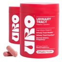 O Positiv URO Urin Tract Health Supplement for kvinner, 60 Count (Pack of 2) - Urin støtte Vitaminer med Pacran Complete Cranberry Extract, D-Mannose, & Vitamin C - Vegansk & Glutenfri