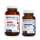 Metagenics Bundle - Bone Builder Ekstra styrke & D3 5000-180 Tabletter av Bone Builder* - 20 Softgels av D3 5000 for immunstøtte og hjerte helse*