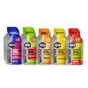GU Energi Roctane Ultra Endurance Energy Gel, Vegan, Glutenfri, Kosher og Dairy Free On-The-Go Sports Nutrition for løp, sykling, sykling eller skikjøring, Assortert Flavors,24-land