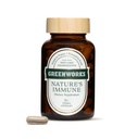 Greenworks Nature’s Immune – Organisk daglig immun støtte med eldrebær, Echinacea, Ginger, Turmeric & Medical Mushrooms – Vegansk, ikke-GMO, Glutenfri – 30 Services