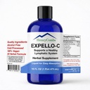Expello-C - Ultimate Cellular Detox - Cleanse and Detox - Echinacea, Goldenseal & Red Clover Supplement - alkoholfri flytende lever renser, nynorsk renser og system Booster, 16 Fl Oz.