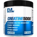 Evlution Nutrition Kreatin 5000 - Støtter raskere gjenoppretting, lean muskelvekst og ytelse - Pre & Post Workout pulver - 5000 mg ren kreatinmonohydrat per servering - 60 serveringer - Unflavored