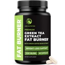 Grønn Te Vekttap piller for kvinner og menn | 45% EGCG | Mage fettforbrenner, metabolisme Booster & Appetitt Supresant | Grønn te fettforbrenner Diett piller | Vegan vekttap kosttilskudd | 60 Ct