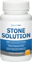 Steinløsning Kapsler - Naturlig oppløser, Njur stein støtte & nynorsk rengjøring, 60 serveringer + Bio Fiber, Nyre rengjøring Detox & Reparasjon - Restorativ Njurestøtte & Nyre Supplement, 2.5LBS