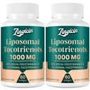 Vitamin E Tocotrienols - Liposomal Tocotrienols Supplement 1000 mg, høyt absorberbar Delta Tocotrienol og Gamma Tokotrienol for bein helse, og antioksidant støtte, 120 Softgels