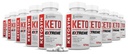(10 Pack) Ketosyn Keto ACV Ekstreme piller 1675 MG Keto støtte blandingskapsel alternativ til Keto ACV gummier formulert med Apple Cider Vineyard Extra Jomfru Olive Olje pulver Grønn Te 600 kapsler