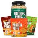 Twin Peaks Lav carb, Keto Vennlig Protein Puffs, Sour Cream & Løk + Twin Peaks ingredienser Lav carb, Keto Vennlig Protein Puffs