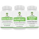 VitaMonk Quercetin, HistaResist & Low Histamine Probiotika - Immune, Digestiv og Antioksidant Support - Quercetin 500mg, DAO Enzyme, 45 milliarder CFU