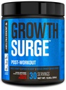 Jacked Factory Growth Surge Creatine Post Trening w/L-Carnitine - Daglig Muscle Builder & Recovery Supplement med Kreatin Monohydrat, Betaine, L-karnitin L-Tartrate - 30 Serveringer, Frukt Punch