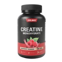 DR.BIO Kreatin Monohydrat Gummier for energi og muskel støtte, Pre-Workout Complex Kreatin for kvinner og menn med 5000 mg Kreatin, L-Taurin, B12, Mg og K, Vegan, Rød bringebær, 110 greve