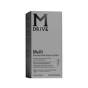 Mdrive Multivitamin For Menn, Daglig Multivitamin - Immun Helse Støtte fra Zink, Selenium, Manganesisk og vitamin D, Enzymer for Digestive Support, CoQ10 for Energi og vitamin K2, 90 Kapsler