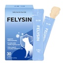 Doktor ved FELYSIN L-Lysine for katter Lickable Immune Support Supplement Allergy Relief, Sneezing, Runny Nese, kalde, vannige øyne pustende helse med Beta-Glucan & Taurin – 30 Individuelt pakket