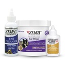 Zomox Enzymatic øredobber, ørerenser, & Otic Plus øreløsning Hydrokortison Gratis for hunder og katter - Produkt Bundle - for skittent, våt, luktende ører og til Soothe øreinfeksjoner