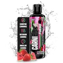 Nutrex Research Carniburn flytende L karnitin 3000mg – termogen flytende fettforbrenner for menn og kvinner med Mitoburn, InnoSlim, GBBGO - Stimulant Free Metabolism Booster - Jordbær vannmelon 31 SV