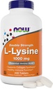 Nå Mat L-Lysine 1000 mg - Dobbelt styrke - 300 tabletter - Ikke-GMO Aminosyre Supplement (Llysine Hydrochloride)- 1000 mg Tabs - Vegansk / vegetarian