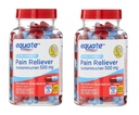 Ekstra styrke Acetaminophen 500mg Gelcaps - 225 greve (Pack of 2)