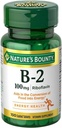 Naturens Bounty vitamin B-2 100 mg, 100 tabletter (pakning med 12)