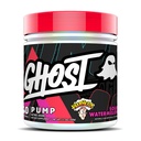 GHOST Pump Nitric Oxid pulver, Warheads Sour Watermelon - 40 Serveringer - Sukker og stimul-fri Pre-Workout kosttilskudd- L-Citrulline, Arginine Nitrat & L-Glutatione - Soja & Glutenfri, Vegan
