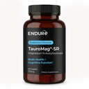 Endur TAUROMAG-SR Magnesium N-Acetyltaurinat, Hjerne Helse Supplement, Hjelper fremme minnefunksjon, Glutenfri, 375 mg (90 tabletter)