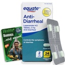 Sunn Surplus Equate Anti-Diarreal Loperamid HCI 2 mg 24 kapler og vitale volum tips kort