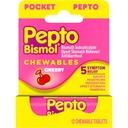 Pepto å gå Chrry Chew 12 Størrelse 12ct Pepto å gå Cherry Chewable 12ct