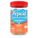Heartburn Relief + Stress Relief for anledninger Heartburn, Upset Mage, og Acid Indigestion, med sitron Balm Ekstrakt, Tricalcium Fosfat, Peach-Raspberry, 32 ct