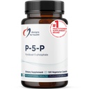 Designs for Helse P-5-P - 50 mg vitamin B6 (P5P Pyridoxal-5-fosfat) Supplement - Ikke-GMO, Vegan B-6 (120 kapsler)