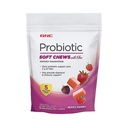 GNC Probiotic Soft Chews med fiber - Blandet Berry, 30 Chews, støtter Digestive og immune helse