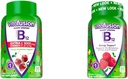 Vitamin B12 Gummy vitaminer for energimetabolisme støtte, Cherry and Raspberry Flavored, Amerikas tall 1 merkevare, 90 og 60 telling