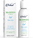 Reboot Silverten Forte - Antimikrobiell sølv sårpleie Gel - 3.4oz - Rask førstehjelp relief for brenner, kløe og arr - kuling, beroligende og revitaliserende - trygt for barn og kjæledyr