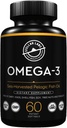 Stellar Labs Omega-3 Fish Oil Supplement - 60 CT LowFODMAP Sertifisert