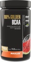 Maxler 100% Golden BCAA pulver - Intra & Post Trening Recovery Drink for akselerert muskelgjenvinning og lean muskelvekst - 6 g Vegan BCAA Aminosyrer - 60 serveringer - Vannmelon