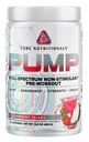 Core Nutritionals Pump Full-Spectrum Non-Stimulant Pre-Workout, med N03T Nitrat, Peak02, Alpha GPC, for maksimal pumpe, styrke og ytelse 20 Services (Strawberry Colada)