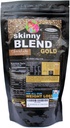 Skinny Blend Gold – Sjokoladeproteinshake for kvinner – Lav sukker, lav karbohydrat – støtter metabolisme og energi – 15 Services