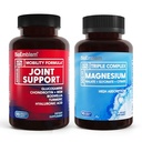 BioEmblem Triple Magnesium Complex og felles støtte for forbedret felles helse, vegan, ikke-GMO