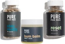Pure for menn Hold deg klar Fiber (120 greve), Bum Balm & Nulstill (30 greve)